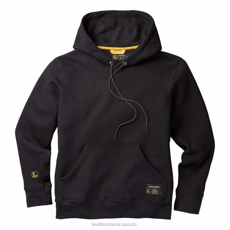 Leatherman Black Basics Pullover Hoodie Apparel R6BL83