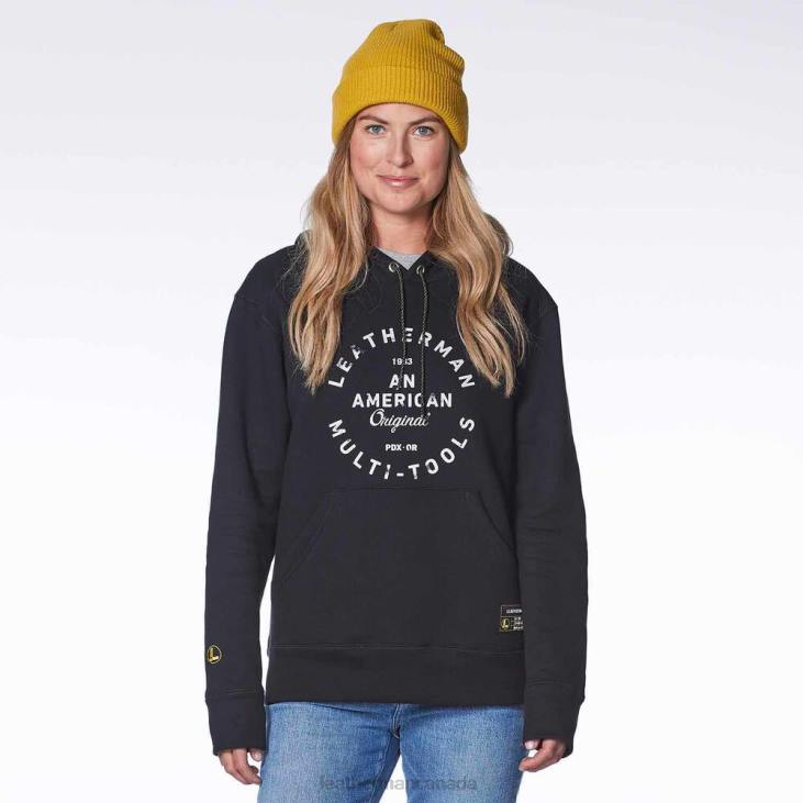 Leatherman Black Heritage Badge Pullover Hoodie Apparel R6BL81