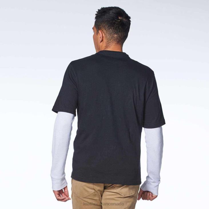 Leatherman Black PST Heritage Short Sleeve Tee Apparel R6BL97