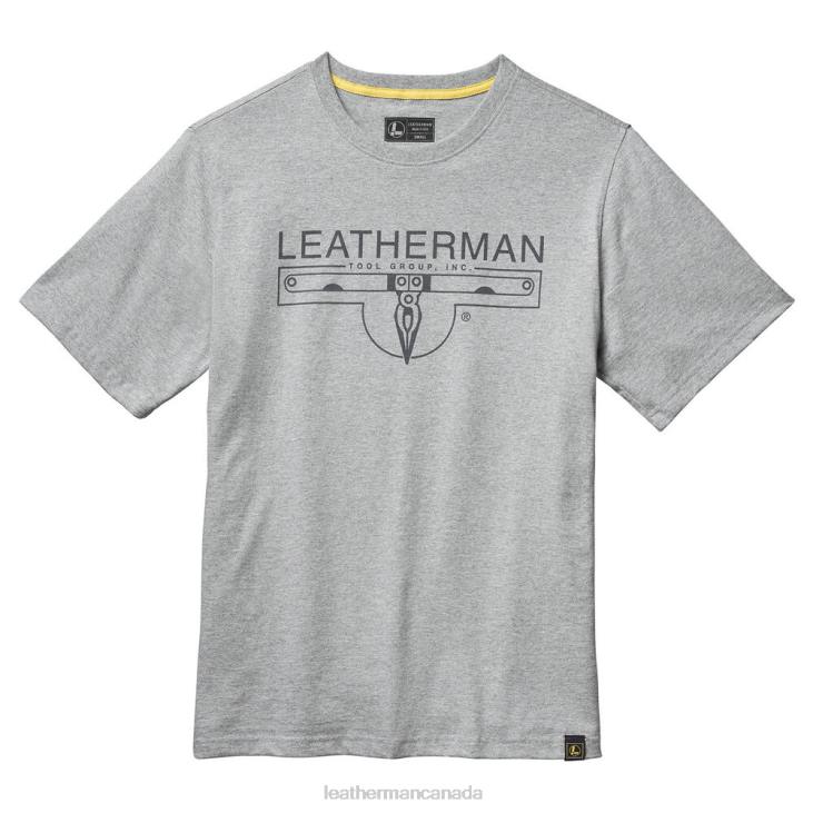 Leatherman Gray 1983 Logo Short Sleeve Tee Apparel R6BL101