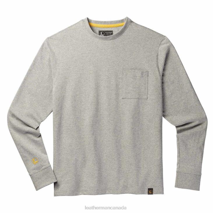 Leatherman Gray Basics Long Sleeve Tee Apparel R6BL86