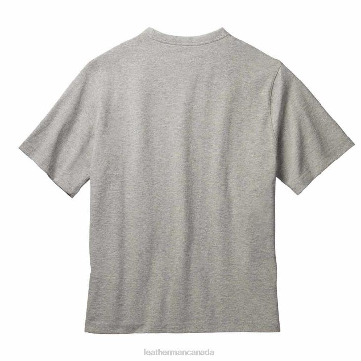 Leatherman Gray PST Heritage Short Sleeve Tee Apparel R6BL98