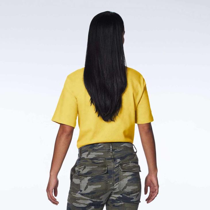 Leatherman Yellow Heritage Badge Short Sleeve Tee Apparel R6BL93