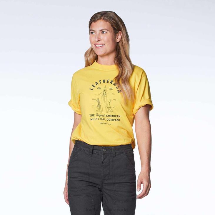 Leatherman Yellow PST Heritage Short Sleeve Tee Apparel R6BL96