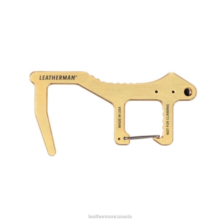 Leatherman Brass Clean Contact Carabiner Multi-Tool R6BL33